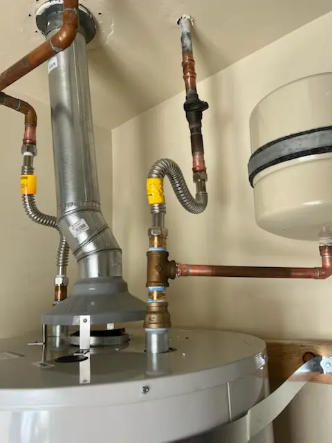 Water heater installation and plumbing repair in Woodsville