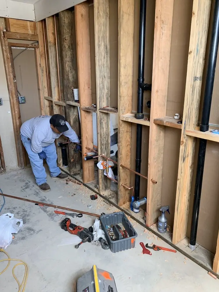 Commercial rough-in plumbing for Commercial Plumbing in Woodsville